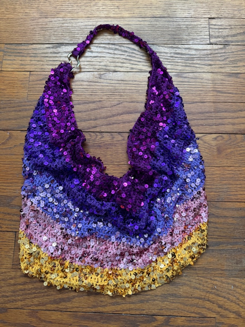Handmade Sequin Ombre Halter Top Set